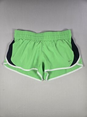 Retro 2013 Nike Green Dri-FIT Tempo Running Short Shorts Size M